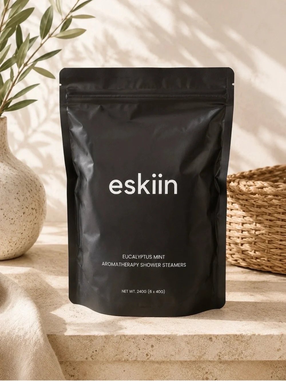 ✨eskiin Eucalyptus Mint Shower Steamers 6pc Aromatherapy Essential Oils ✨